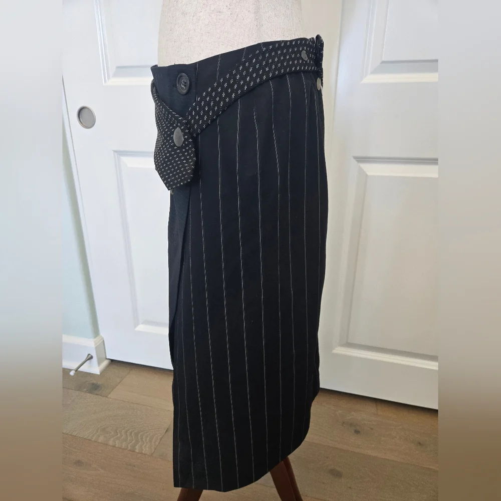 Cop. Copine Vintage Anais Wrap Skirt Size 8US 40EU - Rare Item - Picture 7 of 16